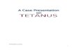36671085 Tetanus Case Study