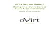 Using the oVirt Server Suite User Interface