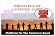 Principle of Common Good