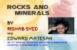 Science Fair Project Rocks and Minerals by Rishab and Edward