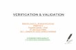 Verification and Validation CMMI
