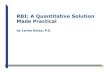 58255289 RBI a Quantitative Soulution Made Practical Lynne Kaley