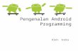 Android Programming Concept Bl