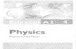 Student Unit Guide - Unit 4 Physics on the move