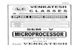 MICROPROCESSOR - (SEM- V) Comp,IT& Elex -Venkatesh Classes.