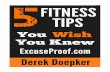 5 Fitness Tips You Wish You Knew