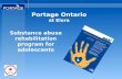 Drug addiction rehabilitation program for youth - Portage Ontario