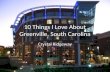 10 Things I Love About Greenville
