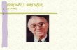 JEROME S. BRUNER (1915-viv.) Percorso intellettuale fino al 1945 studi di psicologia sociale, conosce le ricerche sullo sviluppo di J.Piaget e L.Vygotskij.
