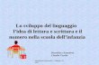Marialuisa Antoniotti - Claudio Turello Lo sviluppo del linguaggio Lo sviluppo del linguaggio lidea di lettura e scrittura e il lidea di lettura e scrittura.