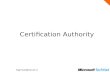 Fagrossi@tiscali.it Certification Authority. fagrossi@tiscali.it Overview Requisiti di progettazione di una gerarchia di CA Progettazione di una gerarchia.