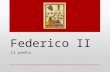 Federico II Il poeta. Poesia della scuola siciliana, scritta da Federico II di Svevia nato a Jesi nel 1194 e incoronato a Palermo re di Sicilia. Muore.