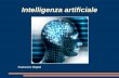 Intelligenza artificiale Francesco Degani. Concetto di intelligenza artificiale Con il termine intelligenza artificiale si intende l'abilità di un computer.