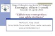 1 Efficienza energetica: una sfida italiana Molocchi, resp. Studi Amici della Terra Italia Onlus, sede nazionale  Dopo il disastro.
