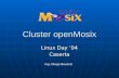 Cluster openMosix Linux Day 04 Caserta Ing. Diego Bovenzi.