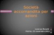 Società accomandita per azioni Lorenzo Benatti Parma, 23 novembre 2011.