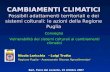 CAMBIAMENTI CLIMATICI Possibili adattamenti territoriali e dei sistemi colturali: le azioni della Regione Puglia Bari, Fiera del Levante, 19 ottobre 2007.