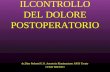 ILCONTROLLO DEL DOLORE POSTOPERATORIO dr.Dino Pedrotti U.O. Anestesia Rianimazione APSS Trento COSD TRENTO.