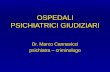 OSPEDALI PSICHIATRICI GIUDIZIARI Dr. Marco Cannavicci psichiatra – criminologo.