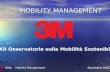MOBILITY MANAGEMENT MOBILITY MANAGEMENT 3M Italia Mobility Management Novembre 2006 XII Osservatorio sulla Mobilità Sostenibile.