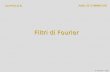 CAPITOLO 8 Filtri di Fourier ANALISI DIMMAGINE A. Dermanis, L. Biagi.