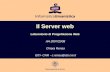Il Server web Laboratorio di Progettazione Web AA 2007/2008 Chiara Renso ISTI- CNR - c.renso@isti.cnr.it.