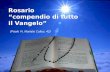 Rosario compendio di tutto il Vangelo (Paolo VI, Marialis Cultus, 42)