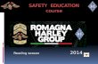 SAFETY FOR RIDE SAFETY EDUCATION course Reading season 2014.