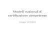 Modelli nazionali di certificazione competenze (Legge 53/2003)