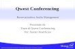 Qwest Conferencing Reservationless Audio Management Presentato da: Team di Qwest Conferencing Per: Baxter Healthcare.