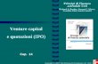 Principi di Finanza aziendale 5/ed Richard A. Brealey, Stewart C. Myers, Franklin Allen, Sandro Sandri Venture capital e quotazioni (IPO) Copyright © 2007.