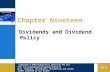 Fundamentals of Corporate Finance/3e,ch19