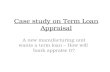 Term loan case study