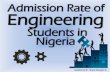 Admission rate of engineering students