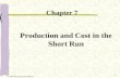 Production And Cost In The Short Run