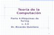 Parte 4  Máquinas De  Turing