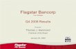Flagstar Bancorp Q42008 earnings report