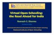 Virtual Open Schooling: the Road Ahead for India