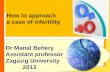 How to approach a case of infertility for undergraduate