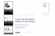 Learning Analytics: Notes on the Future