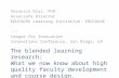 The blended learning research: What we now know about high quality faculty development and course design.