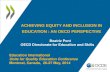 Achieving Equity and Inclusion in Education: An OECD Perspective
