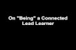 On being a Connected Lead Learner 2013