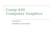lecture2  computer graphics graphics hardware(Computer graphics tutorials)