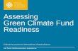 Assessing Green Climate Fund Readiness