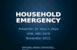 Household emergency by Dr. Aliyu I. Aliyu