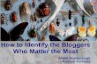 Finding Bloggers Who Fit Your Destination