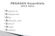 Pegasus essentials 2011 2012