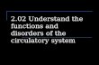 2.02 understand the_functions_and_disorders_of_the_circulatory_system