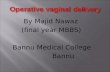 operative vaginal delievery